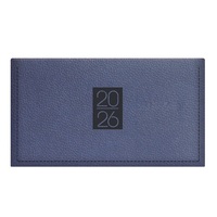 Kalendart Classic 2026 C030 kék heti beosztású fekvő zsebnaptár Kalendart Classic 2026 C030 kék heti beosztású fekvő zsebnaptár