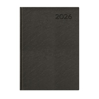 Kalendart Economic 2026 E011 B5 heti beosztású fekete határidőnapló