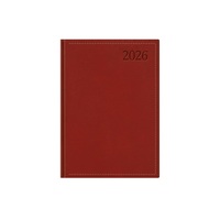 Kalendart Traditional 2026 T012 B6 heti beosztású bordó határidőnapló Kalendart Traditional 2026 T012 B6 heti beosztású bordó határidőnapló