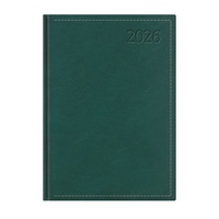 Kalendart Traditional 2026 T020 B5 napi beosztású zöld határidőnapló Kalendart Traditional 2026 T020 B5 napi beosztású zöld határidőnapló