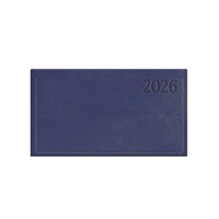 Kalendart Traditional 2026 T030 kék heti beosztású fekvő zsebnaptár Kalendart Traditional 2026 T030 kék heti beosztású fekvő zsebnaptár