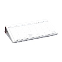 Kalendart 2026 T050 fekvő bordó asztali naptár Kalendart 2026 T050 fekvő bordó asztali naptár