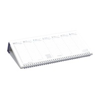 Kalendart 2026 T050 fekvő kék asztali naptár Kalendart 2026 T050 fekvő kék asztali naptár