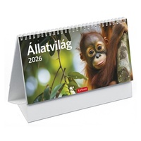 Kalendart 2026 T058 Állatvilág álló asztali naptár Kalendart 2026 T058 Állatvilág álló asztali naptár