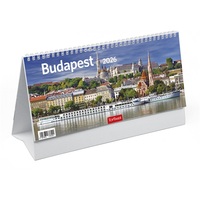 Kalendart 2026 T066 Budapest álló papír asztali naptár Kalendart 2026 T066 Budapest álló papír asztali naptár