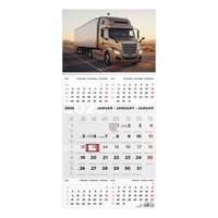 Kalendart 2026 T076 5 havi Kamion mintás speditőrnaptár Kalendart 2026 T076 5 havi Kamion mintás speditőrnaptár