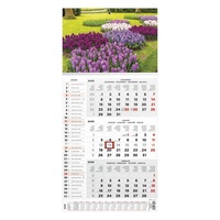 Kalendart 2026 T077 3 havi Kert mintás speditőrnaptár Kalendart 2026 T077 3 havi Kert mintás speditőrnaptár