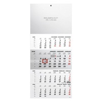 Kalendart 2026 T079 4 havi fej nélkül speditőrnaptár Kalendart 2026 T079 4 havi fej nélkül speditőrnaptár