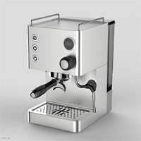 AVX DB1 dual ezüst espresso kávéfőző