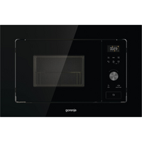 Gorenje BM201AG1BG 800W 20L inox beépíthető grillezős mikrohullámú sütő