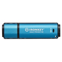 Kingston 32GB USB3.2 IronKey Vault Privacy 50 (IKVP50/32GB) Flash Drive