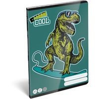 Lizzy Dino Cool 22969299 FSC A5 40 lapos tűzött kockás füzet Lizzy Dino Cool 22969299 FSC A5 40 lapos tűzött kockás füzet