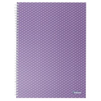 Esselte ColourBreeze A4 vonalas levendula spirálfüzet