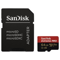 Sandisk 00214503 64GB SD micro Extreme Pro (SDHC Class 10 UHS-I U3) memóriakártya Sandisk 00214503 64GB SD micro Extreme Pro (SDHC Class 10 UHS-I U3) memóriakártya