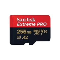 Sandisk 00214505 256GB SD micro Extreme Pro (SDXC Class 10 UHS-I U3) memóriakártya Sandisk 00214505 256GB SD micro Extreme Pro (SDXC Class 10 UHS-I U3) memóriakártya