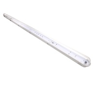 Iris Lighting JF258 T8 LED fénycsőre előkészített por- és páramentes lámpatest IP65 150cm fém békazárral