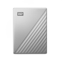 Western Digital 4TB USB 3.2 Gen1 2,5" My Passport Ultra (WDBFTM0040BSL) ezüst külső winchester Western Digital 4TB USB 3.2 Gen1 2,5" My Passport Ultra (WDBFTM0040BSL) ezüst külső winchester