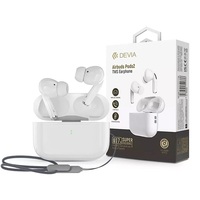 Devia ST399138 Airbuds Pods2 True Wireless Bluetooth fehér fülhallgató Devia ST399138 Airbuds Pods2 True Wireless Bluetooth fehér fülhallgató