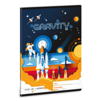 Ars Una Gravity 24 (5367) A5 12-32 3. osztályos vonalas füzet