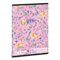 Ars Una Fleur 24 (5366) A5 21-32 vonalas füzet