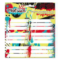 Ars Una Street Kings 24 (5357) 3x6 db-os csomagolt füzetcímke Ars Una Street Kings 24 (5357) 3x6 db-os csomagolt füzetcímke