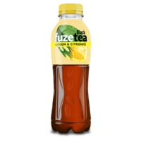 Fuzetea citrom-citromfű tea 0,5l DRS egyutas visszaváltási díjas üdítőital