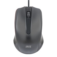 Iris IOM861-B Vezetékes Egér fekete