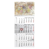 Kalendart 2026 T079 4 havi Magyarország térkép speditőrnaptár Kalendart 2026 T079 4 havi Magyarország térkép speditőrnaptár