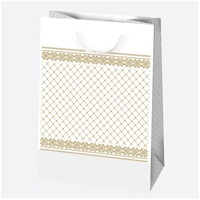 IRIS LUX ajándéktasak, különböző mintákkal, arany, 230x320x110 mm IRIS LUX ajándéktasak, különböző mintákkal, arany, 230x320x110 mm