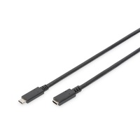 DIGITUS SuperSpeed UHD 4K 3.1 Gen2 USB Type-C hosszabbító kábel 1,5m DIGITUS SuperSpeed UHD 4K 3.1 Gen2 USB Type-C hosszabbító kábel 1,5m