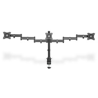 DIGITUS DA-90362 C-bilincses univerzális (VESA 75 / 100) 3-as fekete monitor tartó konzol DIGITUS DA-90362 C-bilincses univerzális (VESA 75 / 100) 3-as fekete monitor tartó konzol