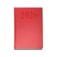 2026 A5 napi beosztású bordó határidőnapló 2026 A5 napi beosztású bordó határidőnapló