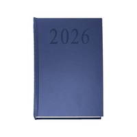 2026 A5 napi beosztású kék határidőnapló