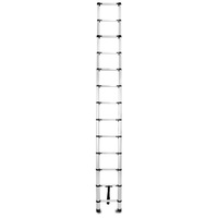 IRIS TOOLS HL-100 3,8 m teleszkópos acél létra, összecsukható, 125 kg teherbírás