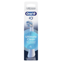 Oral-B iO Ultimate Clean White 4 db-os fogkefefej szett - új