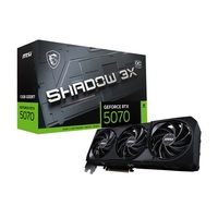 MSI RTX 5070 12G SHADOW 3X OC (Bulk) nVidia 12GB GDDR7 192bit PCIe videókártya MSI RTX 5070 12G SHADOW 3X OC (Bulk) nVidia 12GB GDDR7 192bit PCIe videókártya