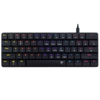 White Shark GK-006131-B/BR-US Nagamaki US fekete (brown switch) gamer billentyűzet