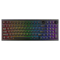 AVAX GM03 PRO 98% HUN Gasket RGB tri-mode mechanikus (Gateron piros switch) billentyűzet