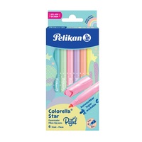 Pelikan Colorella Star C302 6 pasztell színű filctoll készlet