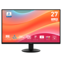 MSI 27" PRO MP272L FHD IPS 100Hz HDMI/DP fekete monitor