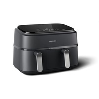Philips DualBasket NA351/00 fekete 9 L forrólevegős sütő