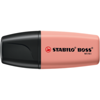 Stabilo BOSS MINI NatureVibes vörösbarna szövegkiemelő