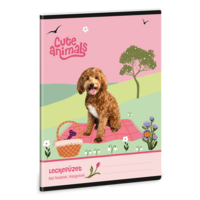 Ars Una Cute Animals Doggie 25 (5458) A5 leckefüzet