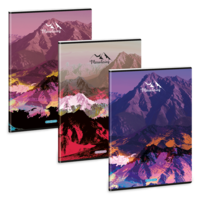 Ars Una Mountains 25 (5489) A4 extra kapcsos sima füzet