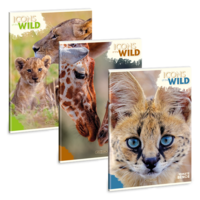Ars Una Icons of the Wild 25 (5492) A4 extra kapcsos sima füzet