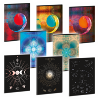Ars Una Mystic Constellation 22 (5191) A5 extra kapcsos kockás füzet