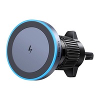 UGREEN W525 15W fekete mágneses autós telefontartó és töltő