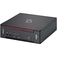 Fujitsu Esprimo Q958 Micro/i3-9100/8GB/256GB SSD/Win Pro COA/fekete asztali számítógép (Használt A+)