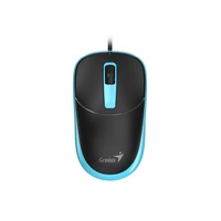 Genius DX-123 EU Vezetékes kék optikai egér