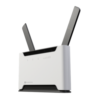 MikroTik Chateau PRO ax 802.11ax 5xGbE LAN port (PoE out port#5) 802.11ax Dual-Band Vezeték nélküli Wi-Fi 6 router